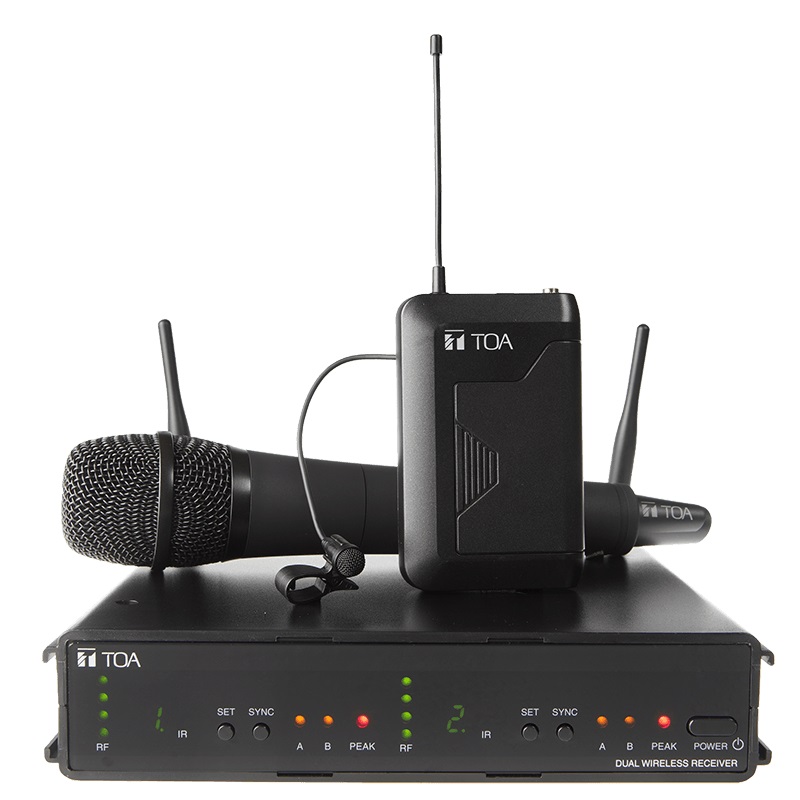 Bộ 1 Micro cầm tay, cài cổ áo: WS-402-AS | TOA