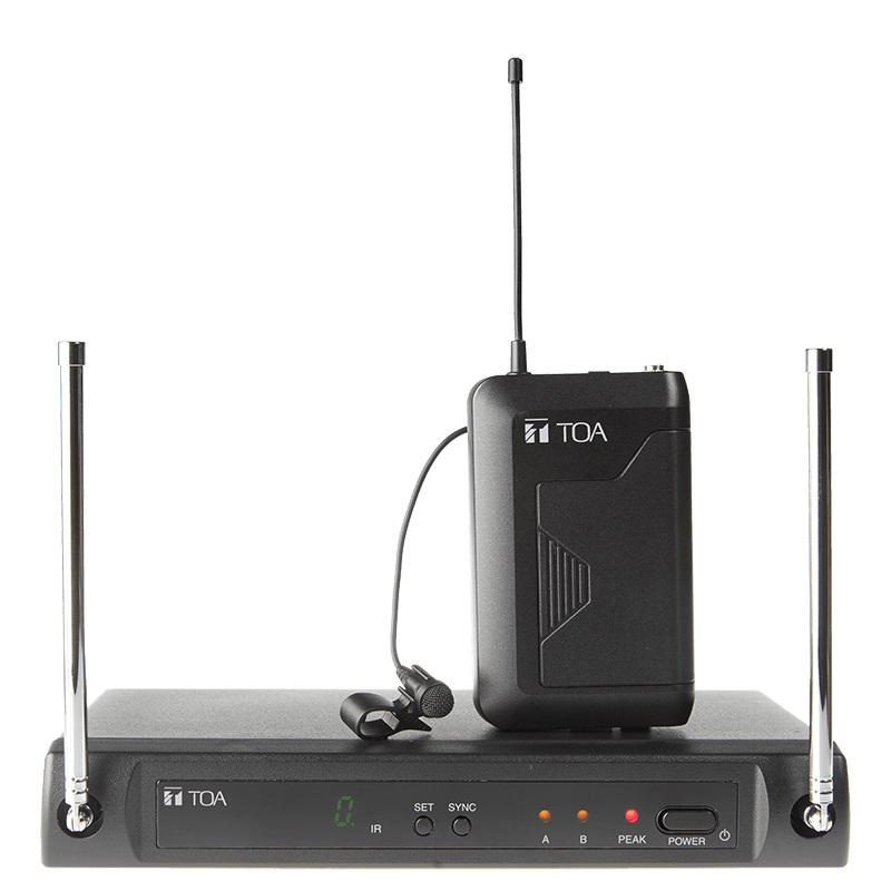 Bộ 1 Micro không dây cài cổ áo: WS-430-AS | TOA