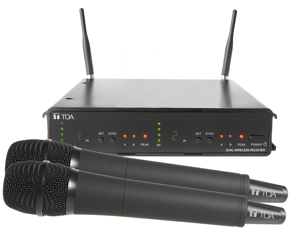 Bộ 2 Micro không dây cầm tay: WS-422-AS | TOA