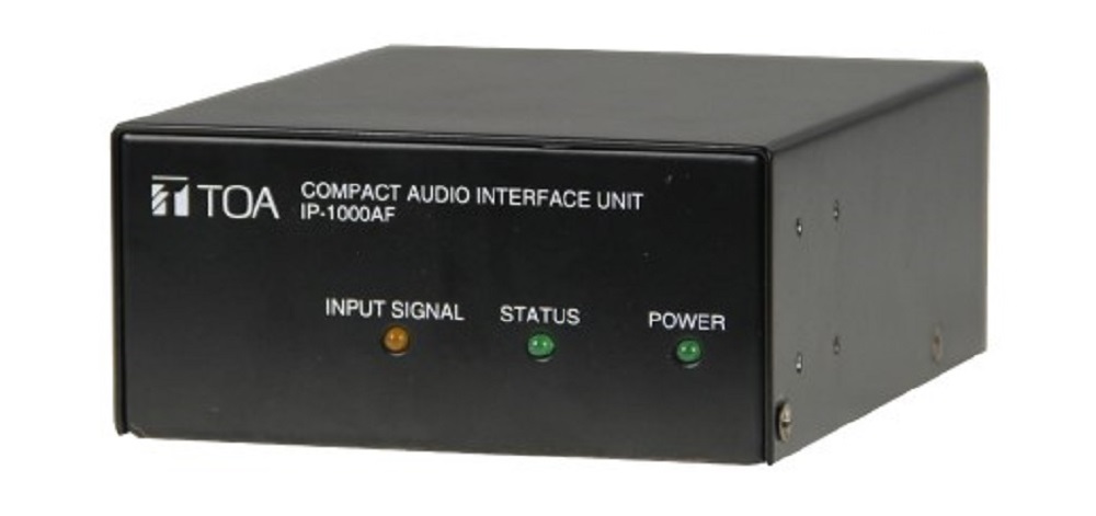 Bộ giao diện âm thanh IP: IP-1000AF | TOA