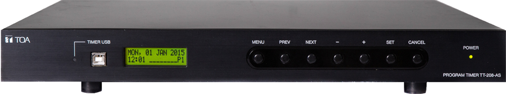 Bộ lập trình thời gian: TT-208-AS | TOA