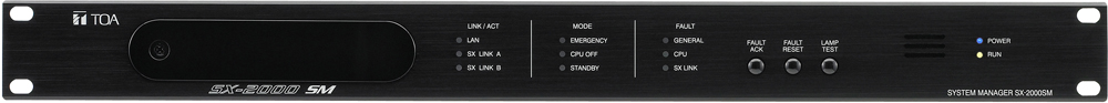 Bộ quản lý trung tâm hệ SX-2000: SX-2000SM | TOA