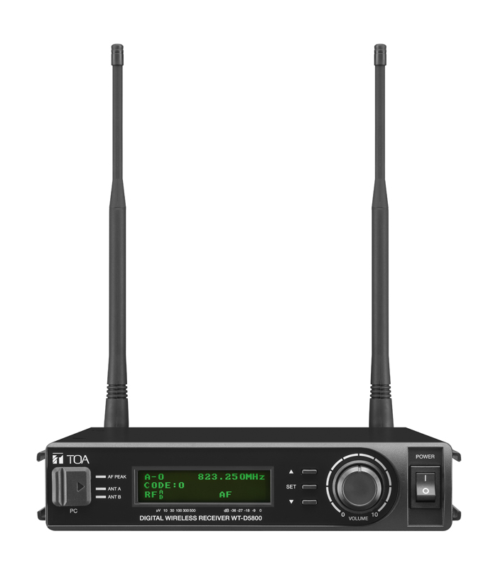 Bộ thu không dây kỹ thuật số UHF: WT-D5800 | TOA