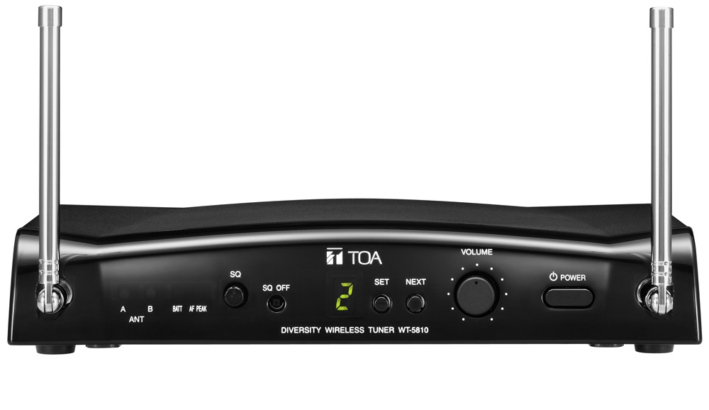 Bộ thu không dây UHF: WT-5810 G01 | TOA