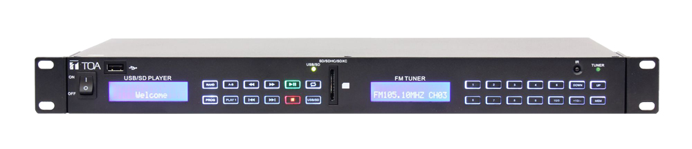 Đầu phát nhạc nền: MD-200-AS | TOA