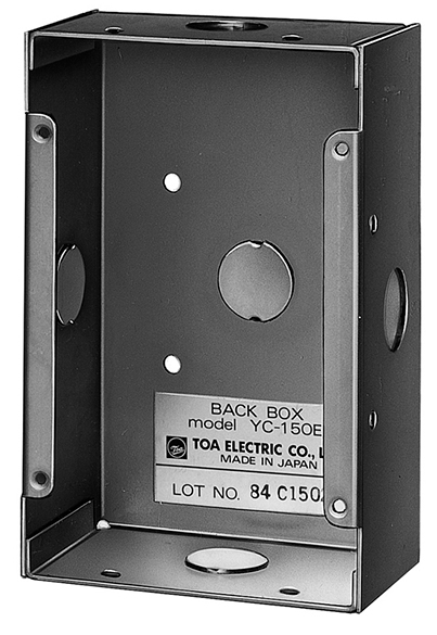 Hộp đế âm tường: YC-150E | TOA