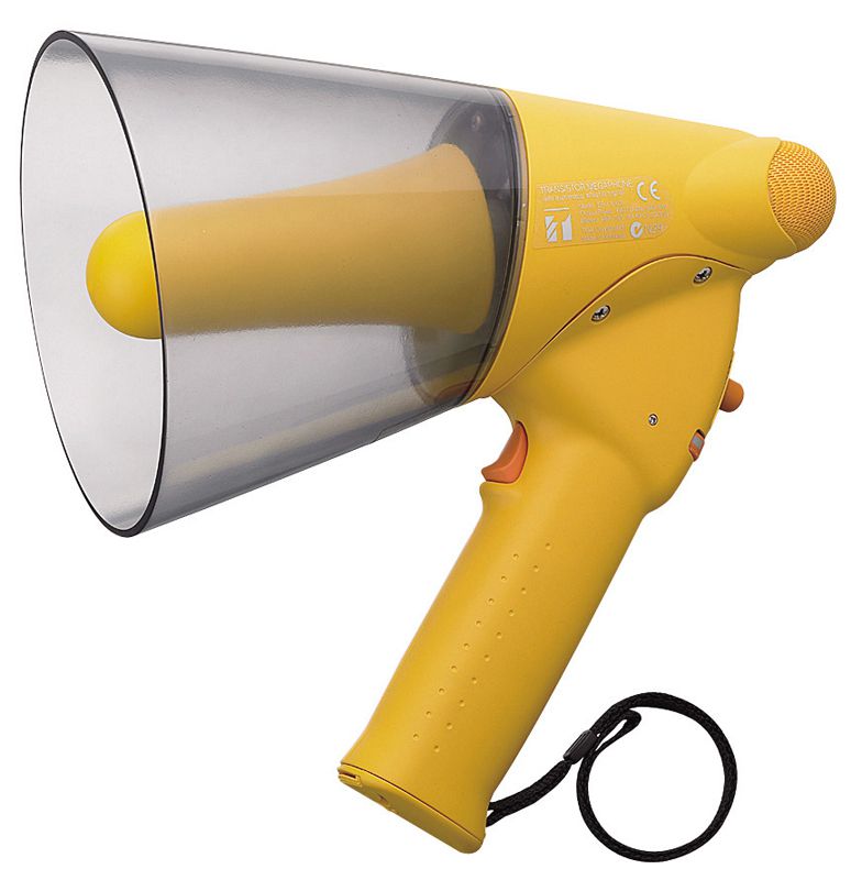 Megaphone cầm tay chống nước, còi hú: ER-1206W Tối đa 10W | TOA