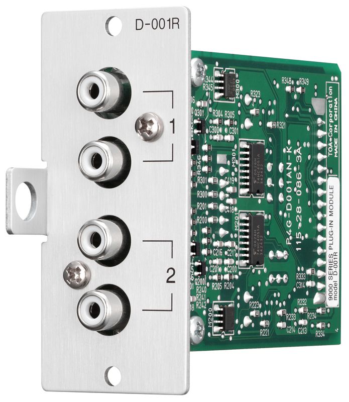 Mô-đun ngõ vào mức Line hỗ trợ DSP: D-001R | TOA