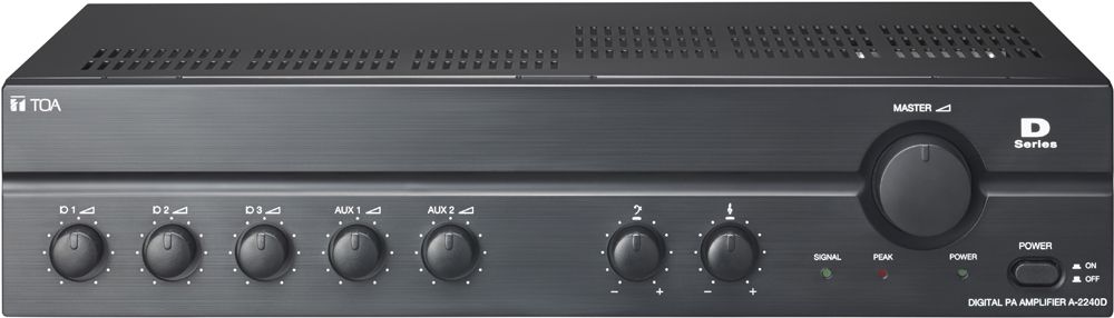 Tăng âm liền Mixer 240W: A-2240D-AS | TOA