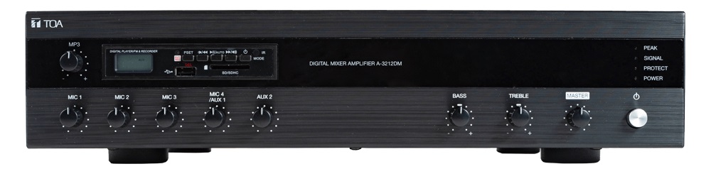 Amply A-3248DM-AS hỗ trợ MP3, Bluetooth công suất 480W | TOA