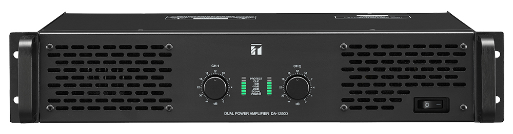 Tăng âm số 2 Kênh 2x1250W: DA-1250D-AS | TOA