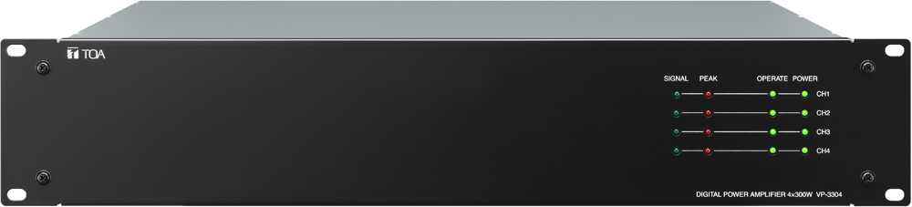 Tăng âm số 4 kênh công suất 4x300W: VP-3304 | TOA