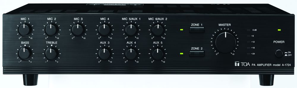 Amply A-1724, công suất 240W | TOA