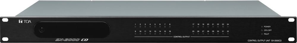 Thiết bị ngõ ra điều khiển: SX-2000CO | TOA