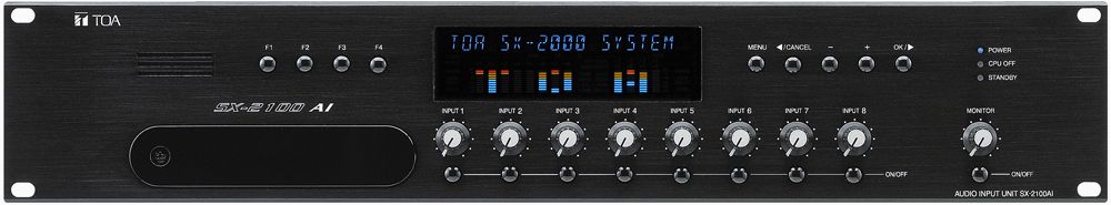 Thiết bị ngõ vào âm thanh: SX-2100AI | TOA