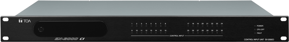 Thiết bị ngõ vào điều khiển: SX-2000CI | TOA