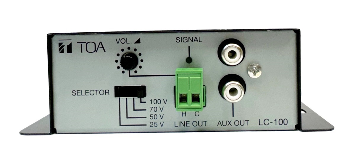 Bộ chuyển đổi âm thanh 100V line: LC-100-AS | TOA