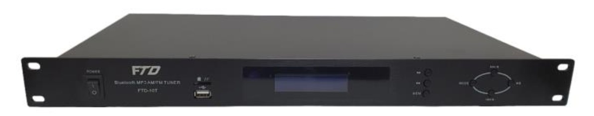 Đầu phát nhạc nền FTD-10T hỗ trợ USB/TF/BT/AM/FM | TOA