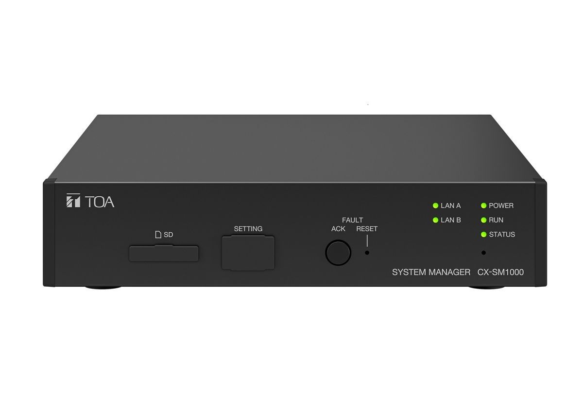 Bộ điều khiển trung tâm: CX-SM1000 | TOA