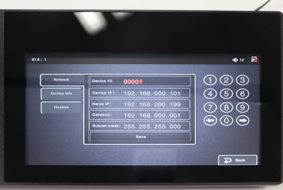 Bàn gọi từ xa màn hình cảm ứng: IP-1100RM | TOA