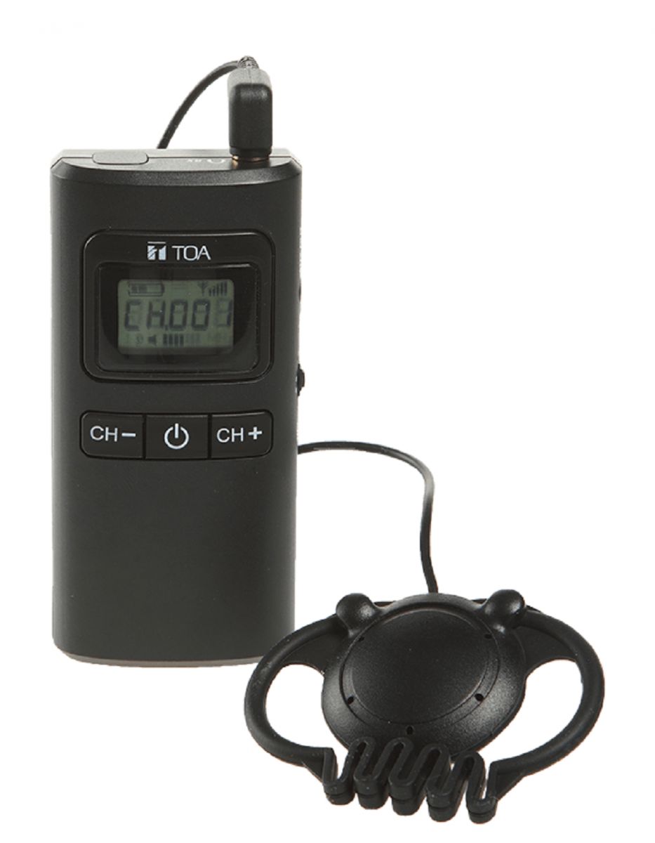 Bộ phiên dịch 1 chiều Bộ nhận: WG-D100R-AS | TOA