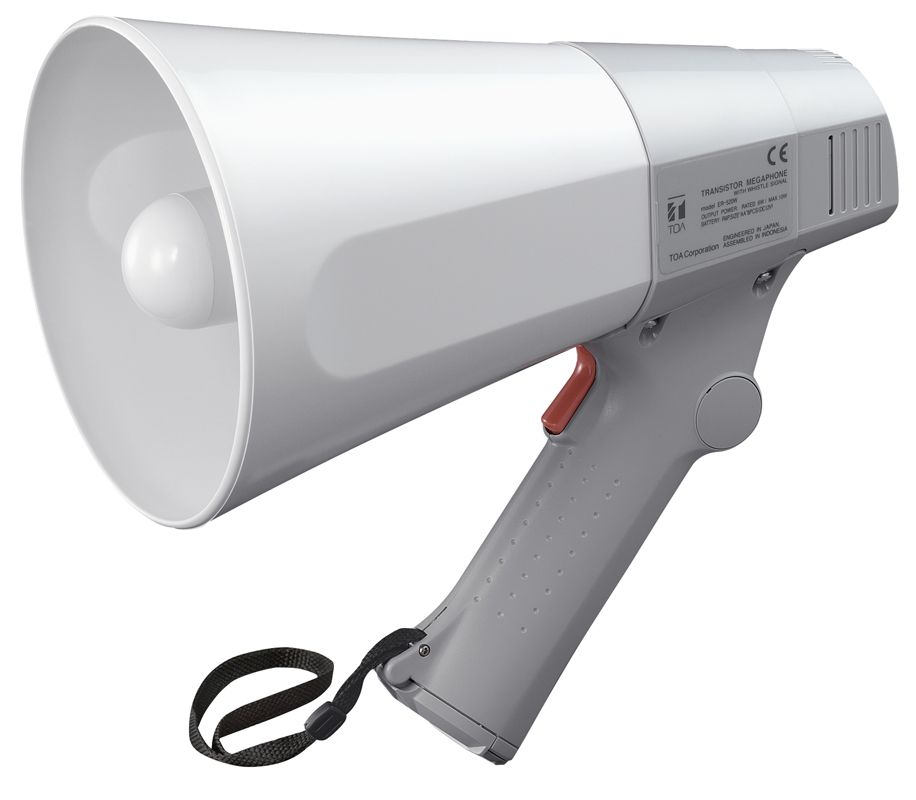 Megaphone cầm tay 10W còi hú: ER-520W | TOA