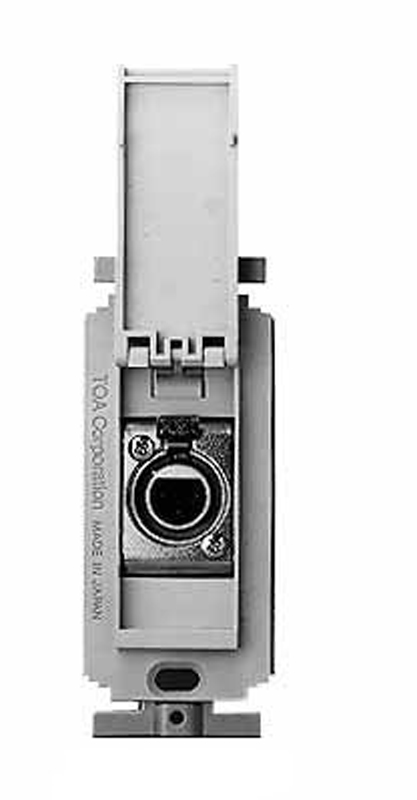 Cổng cắm micro TOA YM-3CF | cổng cái