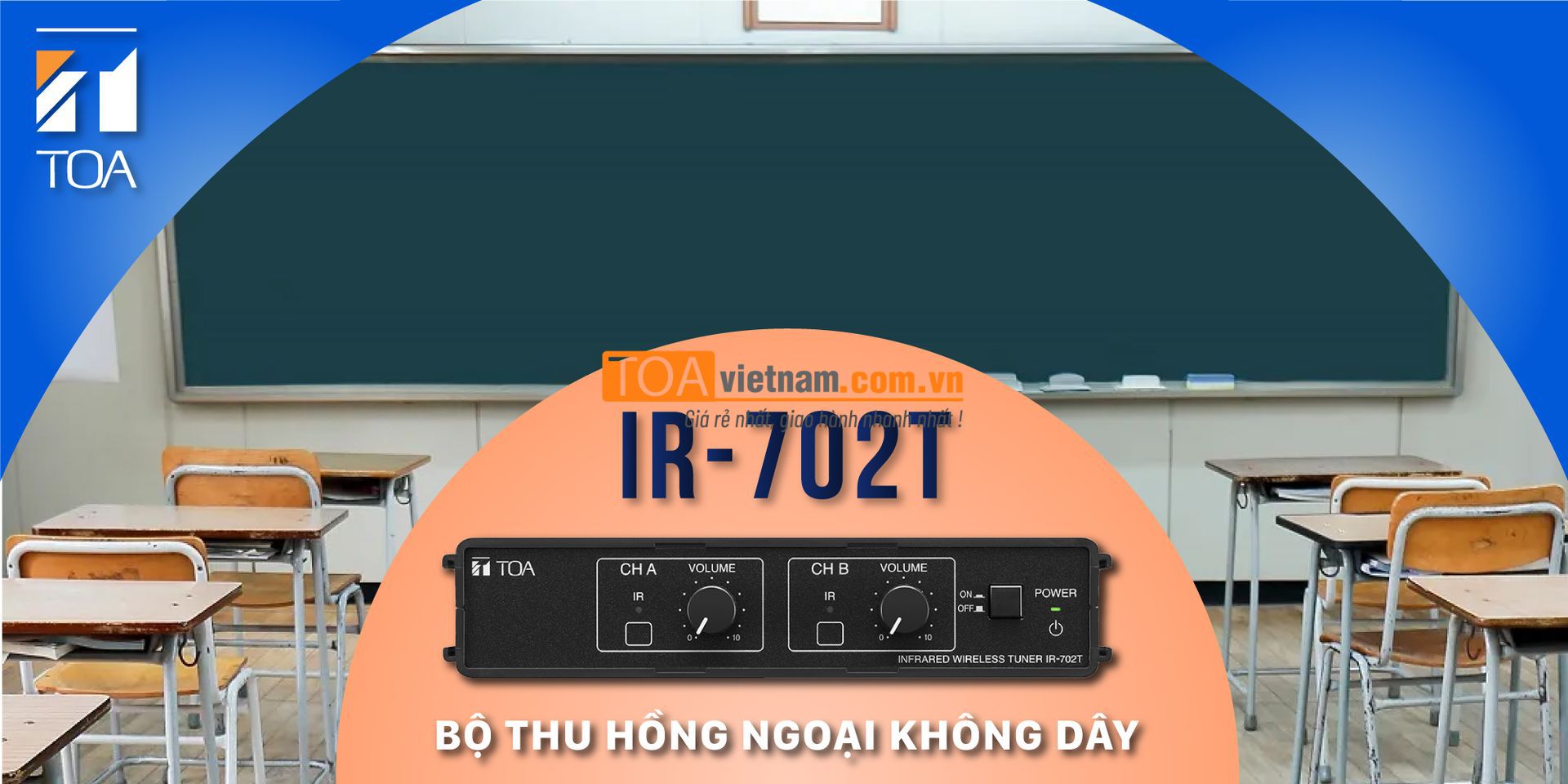 Tổng hợp những điểm nổi bật của bộ thu hồng ngoại không dây IR-702T
