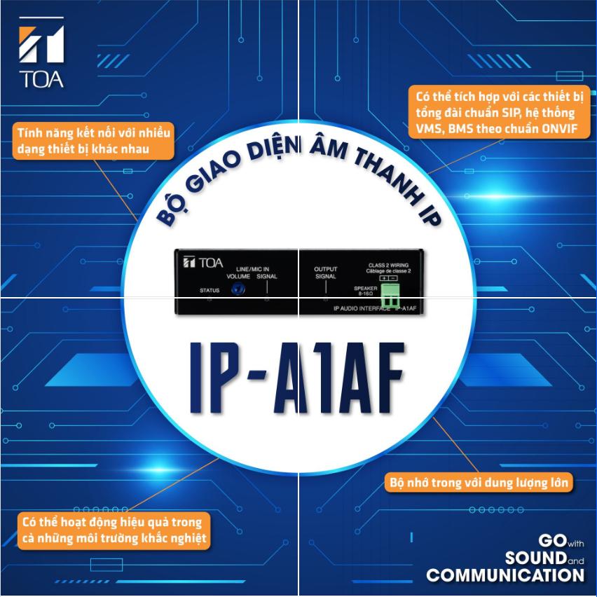 Tổng hợp những điều nổi bật từ bộ giao diện âm thanh IP-A1AF