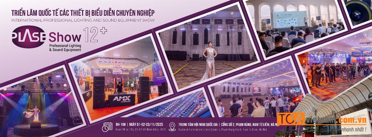 Thông tin triển lãm âm thanh đỉnh cao - Plase show 2025 tại Hà nội  từ 01-03 tháng 11 năm 2025