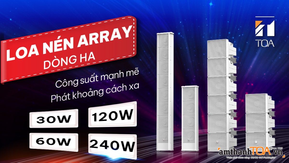 Đặc điểm của loa nén, loa phóng thanh loa HA-2120E, HA-2240EN
