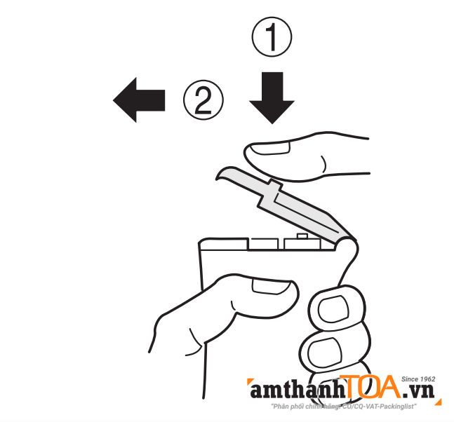 Hướng dẫn lắp PIN ER-520