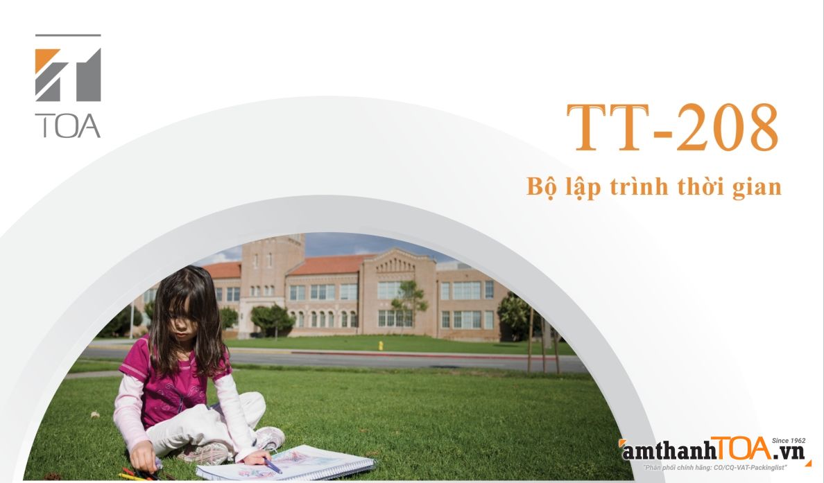 TT-208-AS bộ lập trình thời gian thế hệ mới, đa năng, có sẵn chuông báo TT-208-AS bộ lập trình thời gian thế hệ mới, đa năng, có sẵn chuông báo