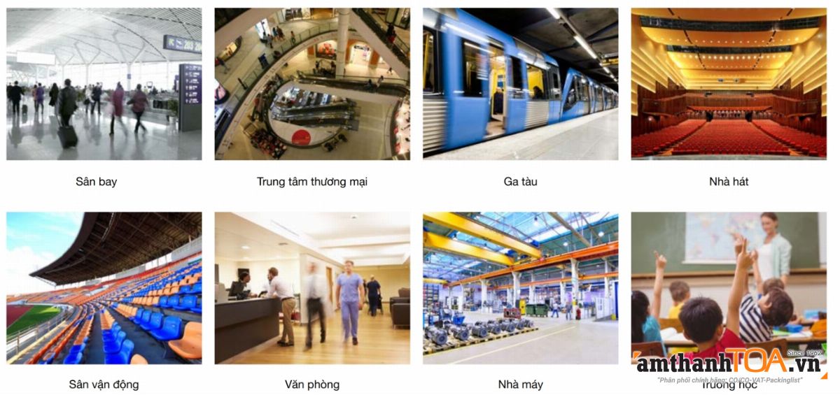 VX-3000 ứng dụng nhiều địa điểm khác nhau VX-3000 ứng dụng nhiều địa điểm khác nhau