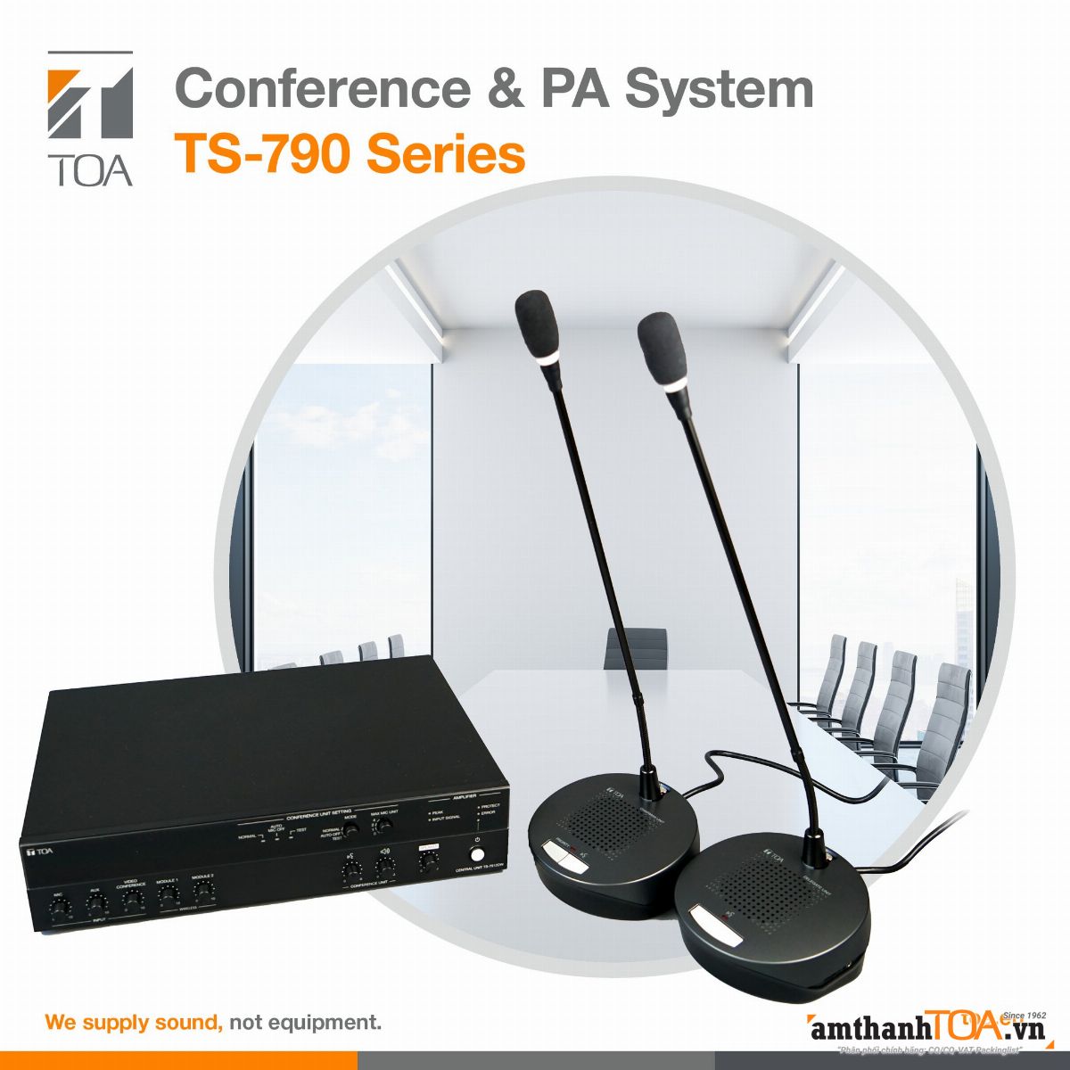 Giới thiệu Hệ thống Hội nghị TOA TS-790 mới