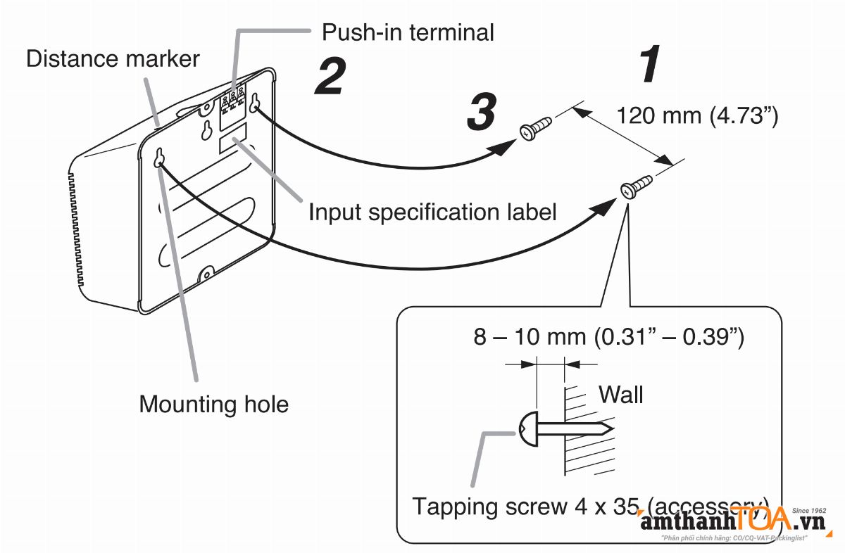 Lắp loa BS-633A và BS-633AT
