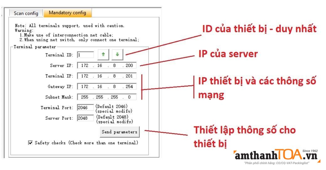 Hướng dẫn cài đặt, cấu hình và reset IP-1000CI Hướng dẫn cài đặt, cấu hình và reset IP-1000CI
