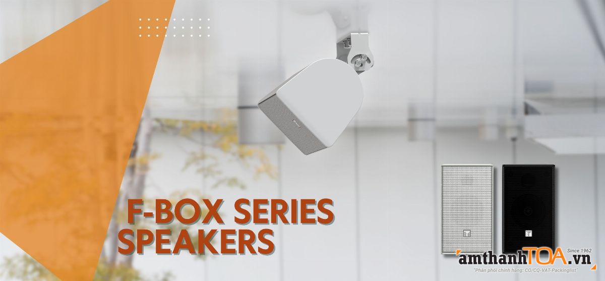 Dòng sản phẩm F-BOX New Series: Doạt giải thưởng thiết kế và chất lượng âm thanh vượt trội.