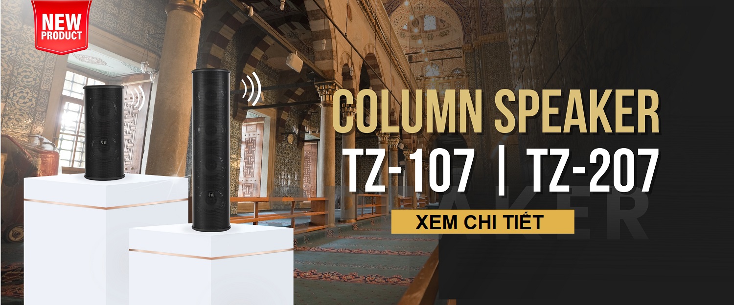 Loa cột TZ-107 và TZ-207